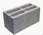 фото Блок стеновой керамзито-бетонный 20*20*40 (4х щелевой)