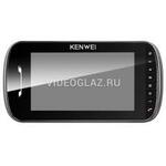 фото Kenwei KW-E703FC-W200 черный - монитор видеодомофона