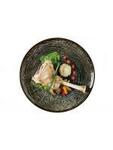 фото Столовая посуда из фарфора Bonna тарелка плоская Freya Wood Gourmet FRY WD GRM 19 DZ (19 см)
