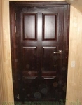 фото Деревянные входные двери из массива