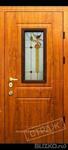 фото Дверь входная бронированная STRAG Lattise ВИТРАЖ для частного дома