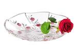 фото Ваза для фруктов хрустальная Красные розы - MA93995-AL Marc Aurel