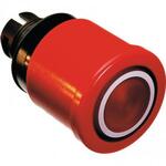 фото Кнопка MPMT3-11R красная с усиленной фиксацией Гриб 40мм поворотная с подсветкой; 1SFA611510R1101