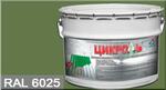 фото "Цикроль" RAL 6025 Зеленый папоротник грунт-эмаль матовая для оцинкованного металла "КрасКо" (25 кг)