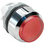 фото Кнопка MP3-21R красная с подсветкой выступающая; 1SFA611102R2101