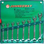 фото Набор комбинированных ключей Jonnesway W264108PRS
