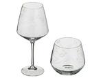 фото Набор из 2 пр. "лето":бокал для вина+стакан для виски 700/500 мл.высота=25/9 см. Rcr Cristalleria (305-571)
