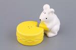 фото Набор для соли и перца 2 пр."мышка с сыром" 6*4*4/5*5*3 см. Hebei Grinding (929-008)