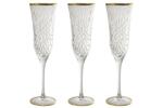 фото Набор: 6 хрустальных бокалов для шампанского Умбрия - золото Same ( SM3552_844-AL )