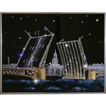 фото Картина Дворцовый мост с кристаллами Swarovski (1086)