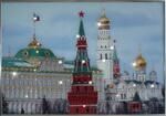 фото Картина Дом правительства с кристаллами Swarovski (1093)