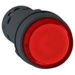 фото Кнопочный выключатель в сборе SE 1 управляющий элемент красный с подсветкой