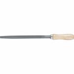 фото Напильник 150 мм трехгранный деревянная ручка СИБРТЕХ 16023