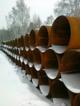 фото Трубу 820х9 пш,востановленая,состояние новой трубы.800 тонн,продаем 24.000 руб тонна.