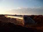 фото Элементы водопропускных труб из звеньев с плоским опиранием для автомобильных и железных дорог