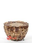 фото Кашпо из натуральных материалов Tunda bowl coconut shell natural 6TUN78137