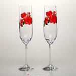 фото Набор бокалов для шампанского из 2 шт розы 190 мл