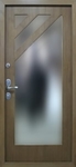 фото Стальные двери с зеркалом