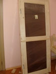 фото Дверь банная (осина) со стеклом 70 х 1800