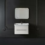 фото KERASAN Waldorf Комплект подвесной мебели 80см с 1 ящиком и 1 дверцей