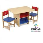 фото Набор детской мебели "Star"(стол+2 стула+4 ящика) (26912_KE)