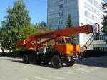 фото Автомобильный кран МКТ 25.7 грузоподъемностью 25 тонн на шасси КАМАЗ-43118