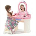 фото Туалетный столик «Маленькая Барби» розового цвета Fantasy Vanity (757900_st2)
