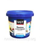 фото Эмаль акриловая матовая синяя VGT 1 кг