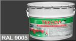 фото Эмаль "Тексил" RAL 9005 Черный янтарь матовая износостойкая для бетонных полов "КрасКо" (30 кг)