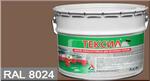 фото Эмаль "Тексил" RAL 8024 Бежево-коричневый матовая износостойкая для бетонных полов "КрасКо" (30 кг)