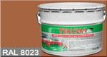фото Эмаль "Тексил" RAL 8023 Оранжево-коричневый матовая износостойкая для бетонных полов "КрасКо" (30 кг)