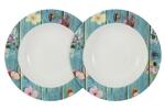 фото Набор из 2-х суповых тарелок Фантазия Primavera ( PWW-150118-23AL )