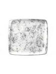 фото Столовая посуда из фарфора Bonna Rocks Black тарелка квадратная RBL MOV 34 KR (27x25 см)