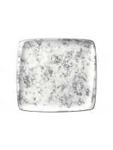фото Столовая посуда из фарфора Bonna Rocks Black тарелка квадратная RBL MOV 19 KR (15x14 см)