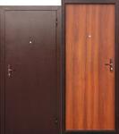 фото Входные двери PRORAB Дверь металлическая СтройГост 5 РФ Рустикальный дуб (860 R)