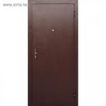 Входные двери PRORAB Дверь металлическая СтройГост 5 РФ металл/металл (860 L)