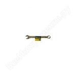 фото Комбинированный гаечный ключ DEXX желтый цинк 22 мм 27017-22