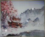 фото Картина Зимний Восток с кристаллами Swarovski (1112)
