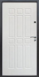 Входные двери PRORAB Дверь металлическая Сопрано Дуб молочный (860 R)