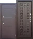 фото Входная дверь ISOTERMA (ИЗОТЕРМА) медный антик Венге 2050х860 левая