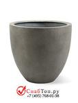 фото Кашпо из композитной керамики D-lite egg pot xl natural concrete 6DLINC191