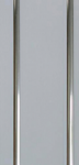 фото Стеновые панели ПВХ Декор серебристый (3 секции) пластик облицовочный 24см. (6м)(7,5мм)(14,4м2/уп)