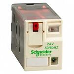 фото Реле 4 CO светодиод 24В переменного тока | код. RXM4AB2B7 | Schneider Electric