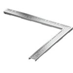 фото TECEdrainlinе Решетка угловая "basic", 900х900 мм, нерж. сталь, матовая