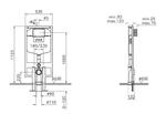 Фото №9 Комплект инсталляция и унитаз 9012B003-7206 VITRA
