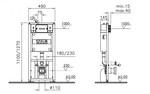 Фото №4 Инсталляция для унитаза Vitra 12 S 700-1873, с кнопкой