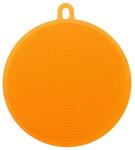 фото Силиконовая губка для мытья посуды Цвет: Оранжевый