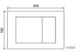 фото Ideal Standard METAL DUAL VV656004 Панель смыва