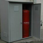 фото Газовый шкаф для 2-х газовых баллонов