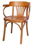 фото Деревянное Венское кресло "Классик" с жестким сидением